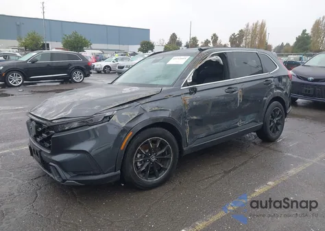 2025 Honda Cr-V Hybrid Sport-L из США, поврежденный, VIN 7FARS6H88SE009035